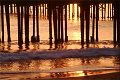California beach pier photo gallery