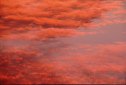 deep red cloud pattern sunset clouds California coast