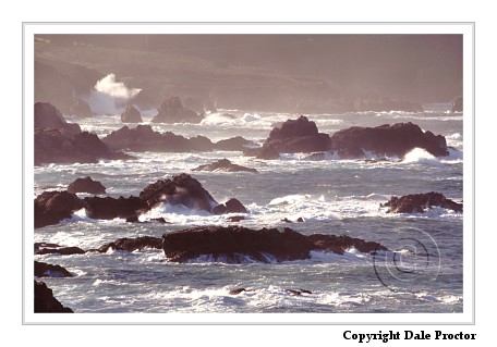 ocean scenic photography California coast waves
